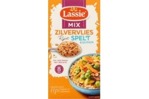 lassie mix zilvervliesrijst spelt en quinoa