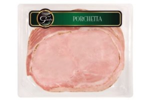 gesneden porchetta