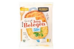 jumbo geraspte kaas jong belegen 30