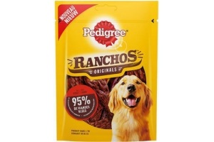 pedigree hondensnacks ranchos rund