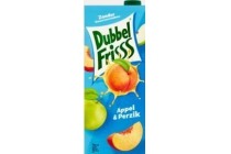 dubbelfrisss appel en perzik 10 pack 10x200ml