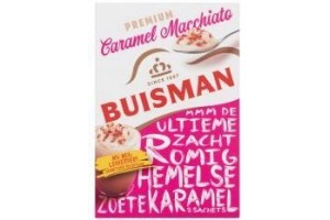 buisman oploskoffie portieverpakking cafe au caramel