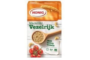 honig macaroni vezelrijk