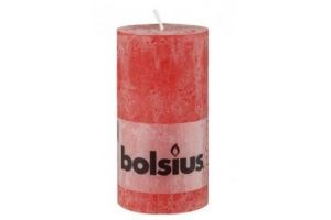 bolsius rode kaars 13 cm