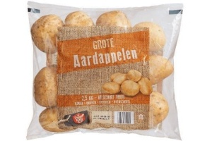 grote kruimige aardappelen