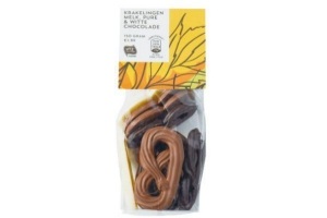 aldi chocolade krakelingen 150 gram