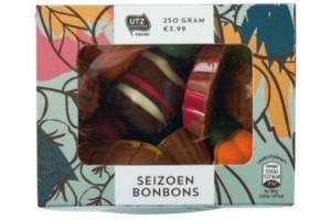 aldi seizoen bonbons 250 gram