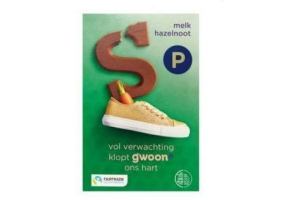 g woon chocoladeletter hazelnootmelk