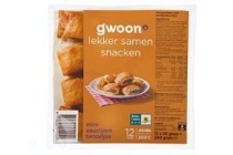 g woon mini saucijzenbroodjes