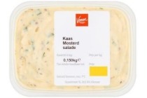 verse kaas mosterd salade