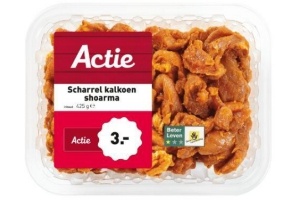 scharrel kalkoen shoarma