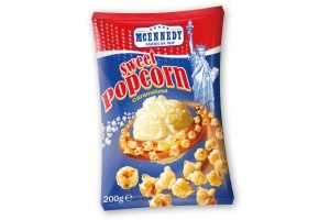 gekaramelliseerde popcorn