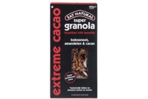 eat natural super granola extreme cacao