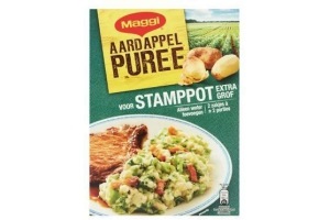 maggi aardappelpuree voor stamppot