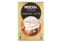 nescafe gold caramel latte 8 stuks