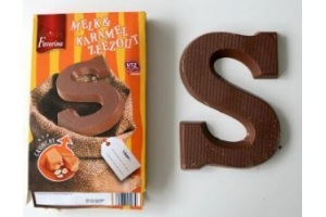 melkchocolade letter