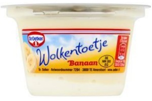 dr oetker wolkentoetje banaan