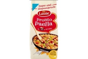 lassie rijst pronto paella