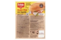 schaer gluten free mini baguette