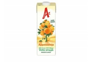 appelsientje sinaasappelsap minder fruitsuiker