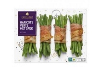 ah excellent haricots verts met spek