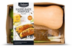 verspakket hasselback pompoen