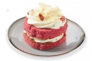 korengoud 1 persoons red velvet taartje