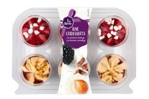 1 de beste ijsdessert glaasjes 6 stuks