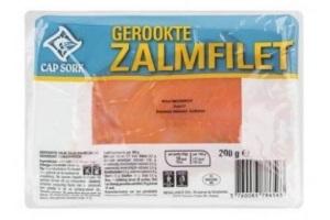 cap sork gerookte zalmfilet