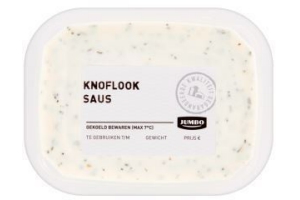 jumbo knoflooksaus 150g