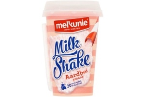 melkunie milkshake aardbei