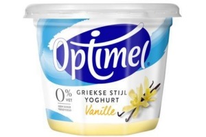 optimel yoghurt griekse stijl vanille