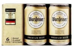 warsteiner premium beer blikken 6 x 330 ml