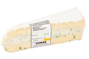 vomar brie gevuld met bieslook 180 g