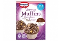 dr oetker verwen muffins chocolade