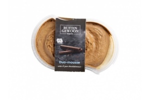 buiten gewoon duo mousse wit en puur