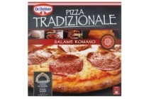 dr oetker traditionale pizza salame romano