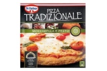 dr oetker tradizionale pizza mozzarella e pesto