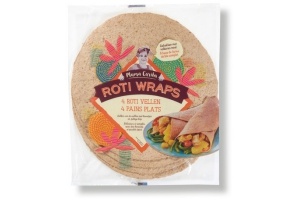 mama cariba roti wraps