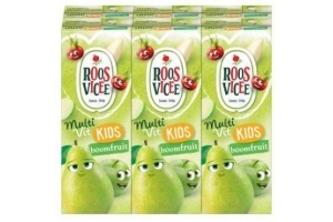 roosvicee multivit kids boomfruit 6 x 200 ml