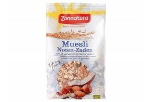 zonnatura muesli noten en zaden