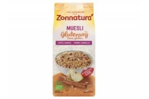 zonnatura muesli glutenvrij appel kaneel