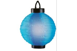 solar tuinlampion blauw