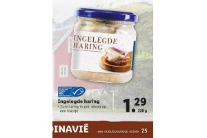 ingelegde haring