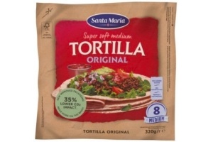 santa maria tortilla wraps medium 8 stuks 320 g