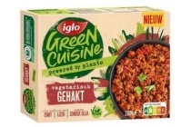 iglo green cuisine vegetarisch gehakt