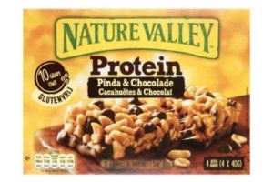 nature valley protein repen pinda en chocolade