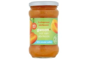 g woon fruitspread abrikozen