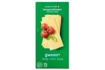 g woon lasagnebladen naturel