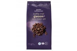 g woon koffiebonen dark roast